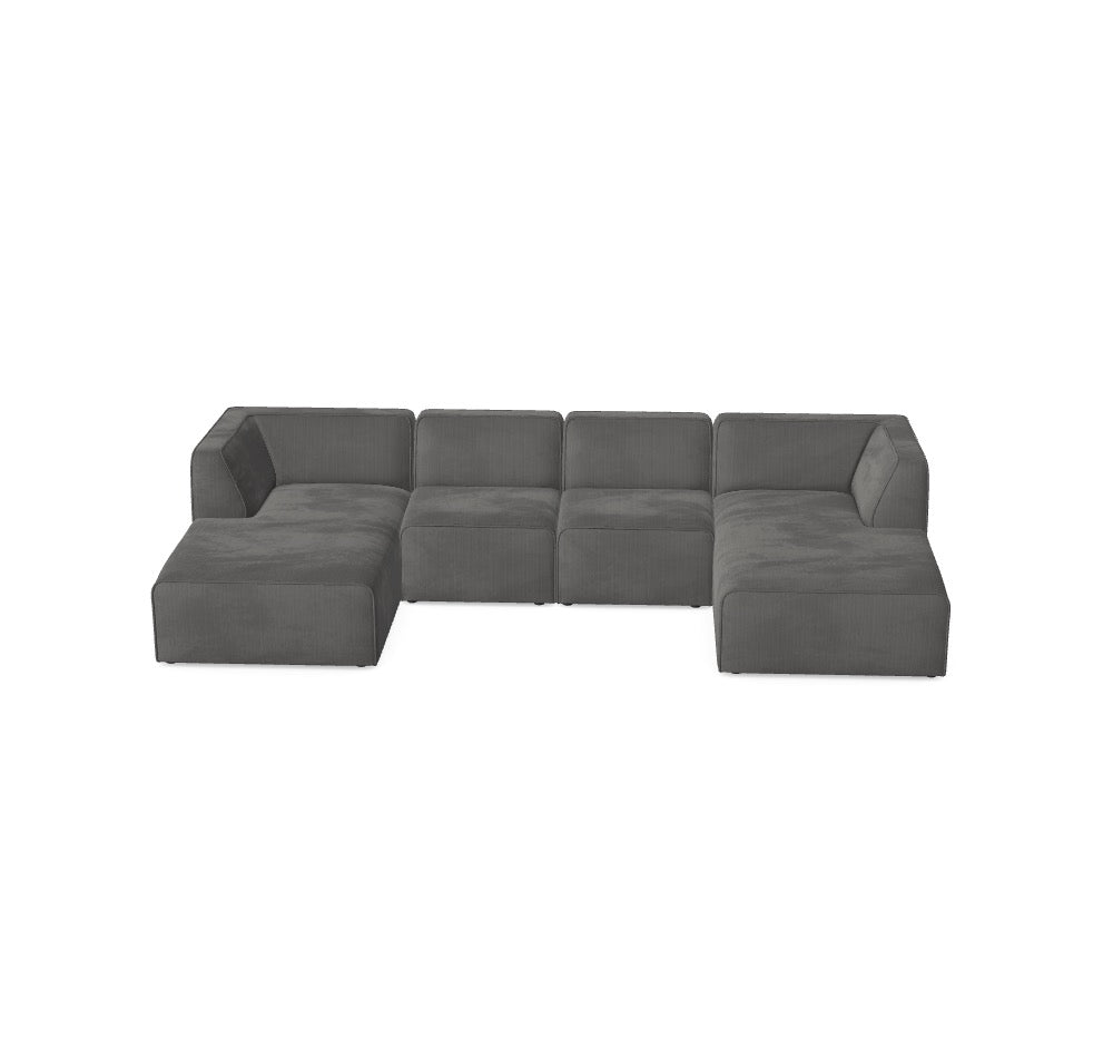 Modulares Sofa Hugg - Deine Wunschkonfiguration M_9AST82