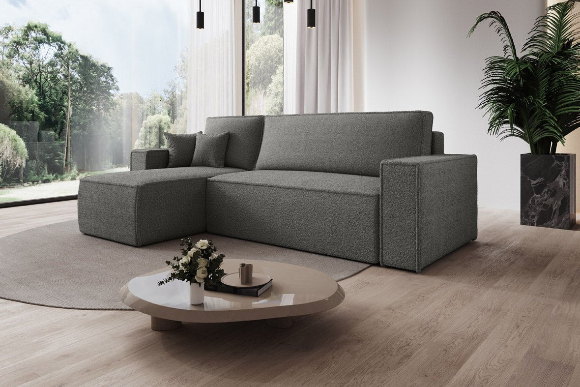 Designer Sofa Lorenzo Schlaffunktion und Stauraum aus Frrotte