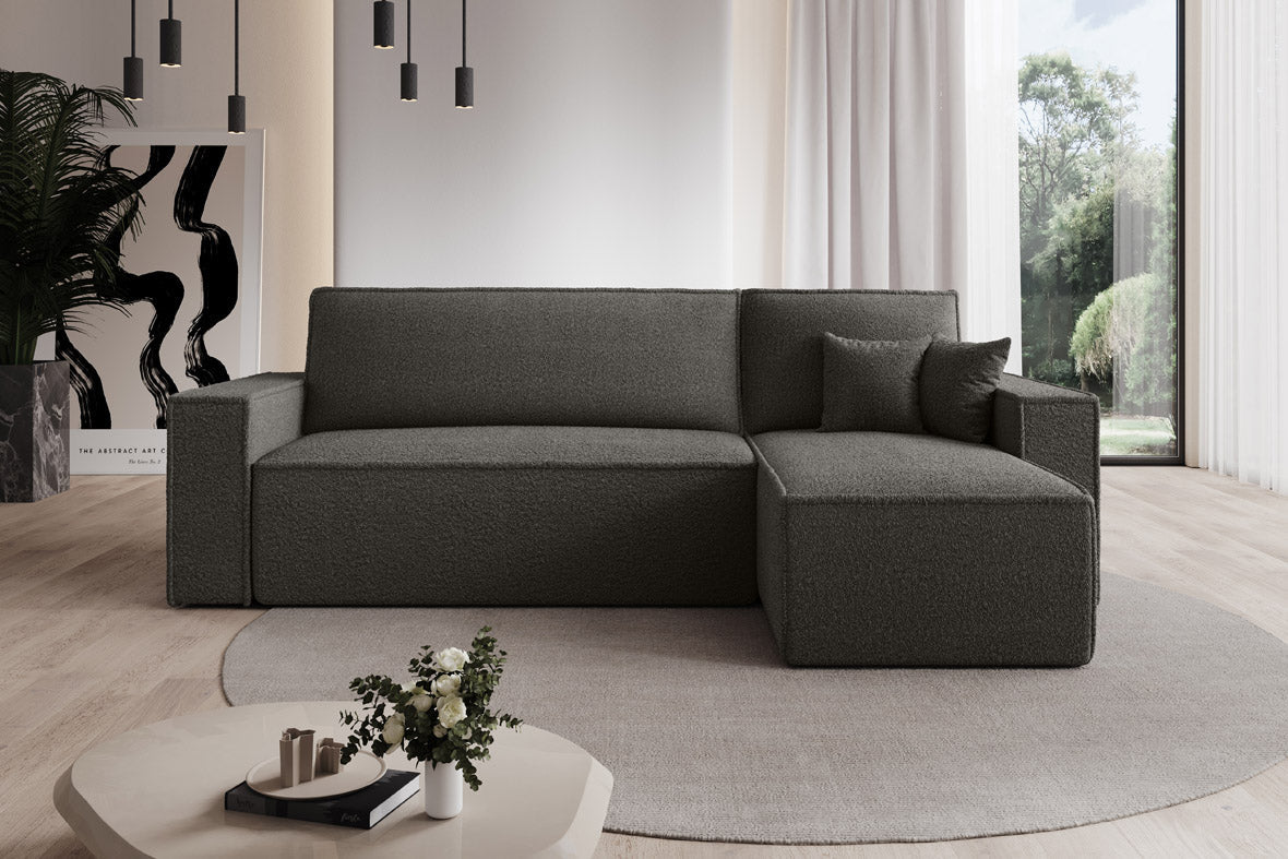 Designer Sofa Lorenzo Schlaffunktion und Stauraum aus Frrotte