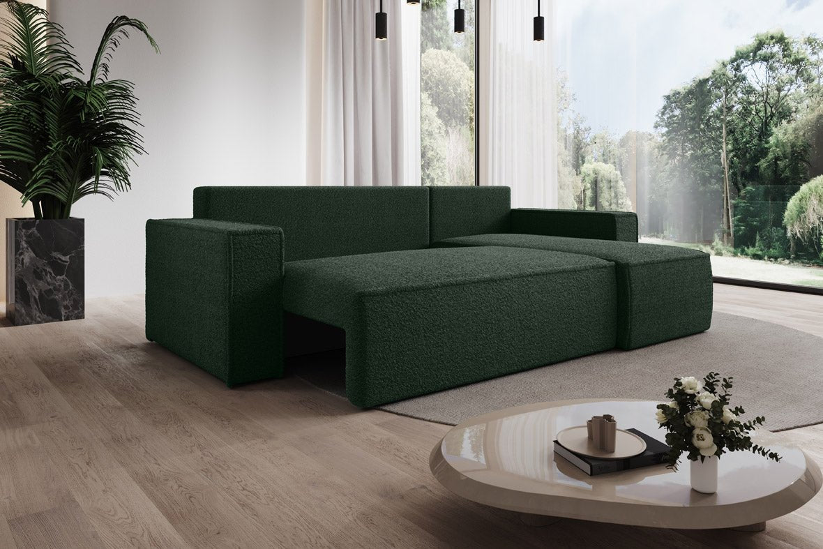 Designer Sofa Lorenzo Schlaffunktion und Stauraum aus Frrotte