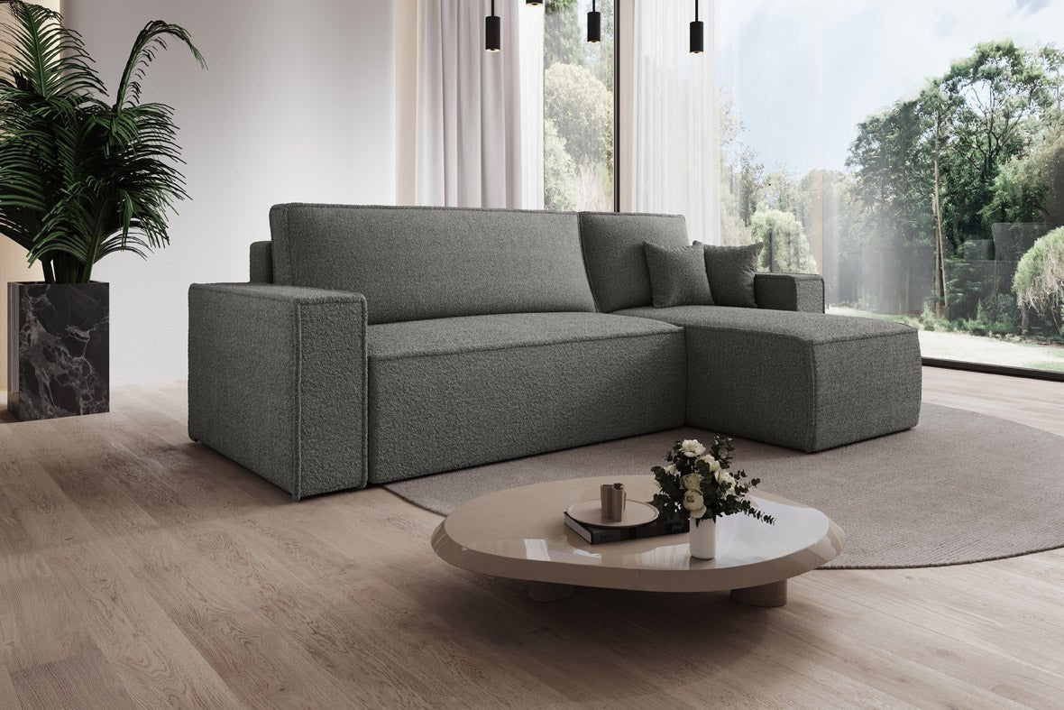 Designer Sofa Lorenzo Schlaffunktion und Stauraum aus Frrotte