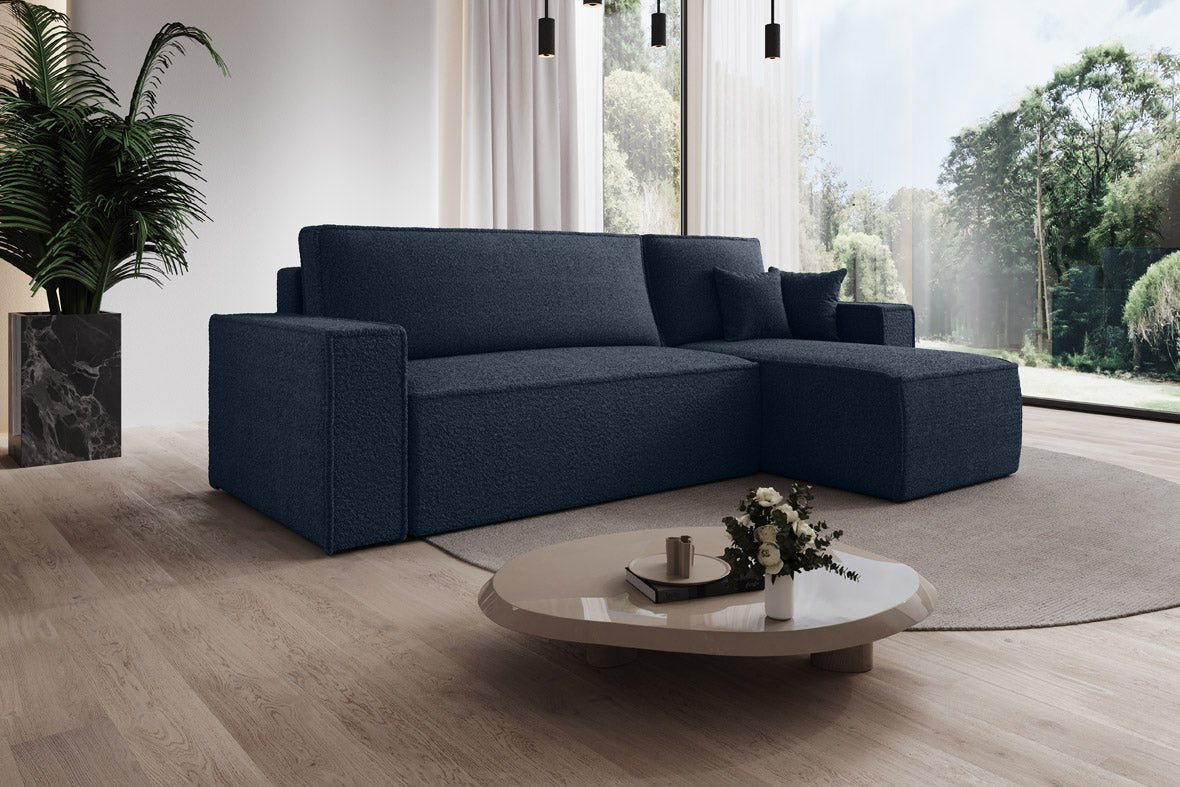 Designer Sofa Lorenzo Schlaffunktion und Stauraum aus Frrotte