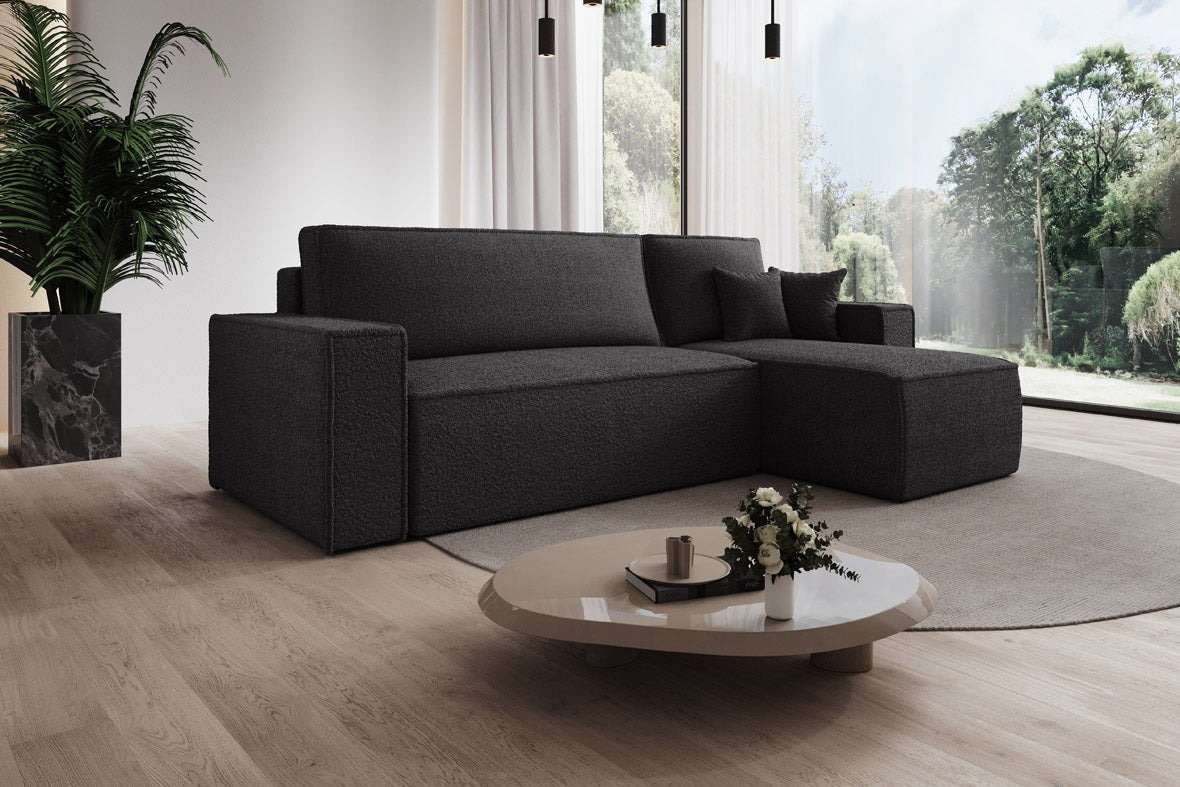 Designer Sofa Lorenzo Schlaffunktion und Stauraum aus Frrotte