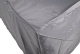 Möbelabdeckung Hannibal - aus grauem wasserdichtem Polyester