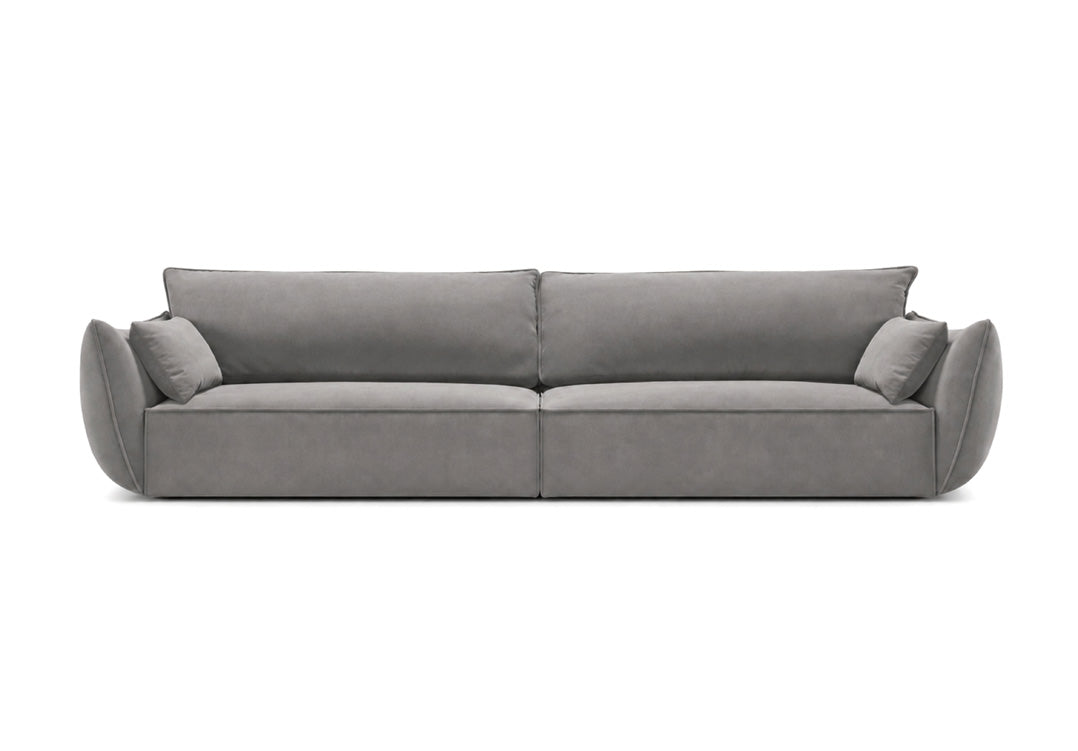 Designer Sofa 4 Sitzer Nuvola in Samt