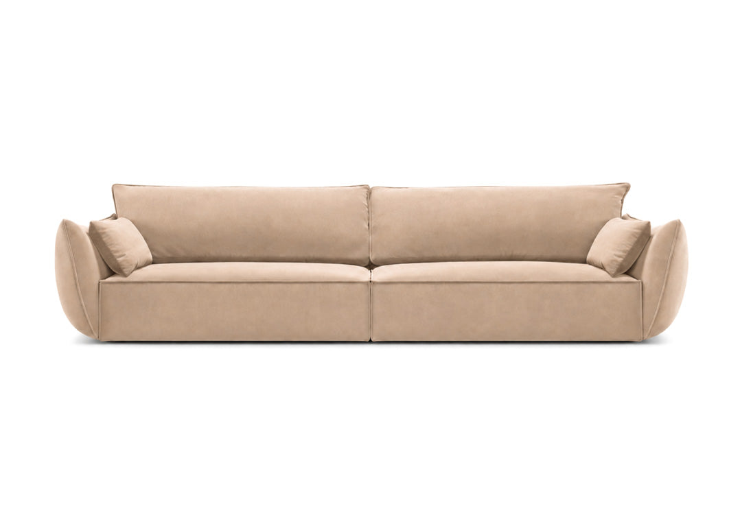 Designer Sofa 4 Sitzer Nuvola in Samt