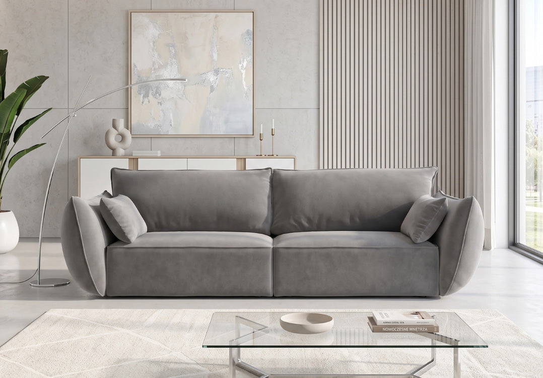 Designer Sofa 3 Sitzer Nuvola in Samt