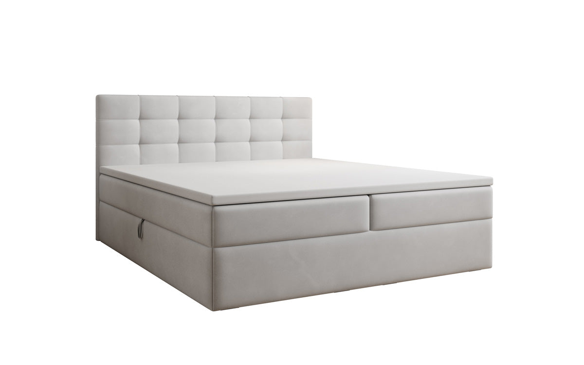 Boxspringbett Lux Samt mit Stauraum