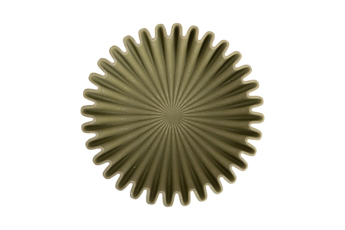 Schale Zorin groß – gefertigt aus Polyresin / Wellenform