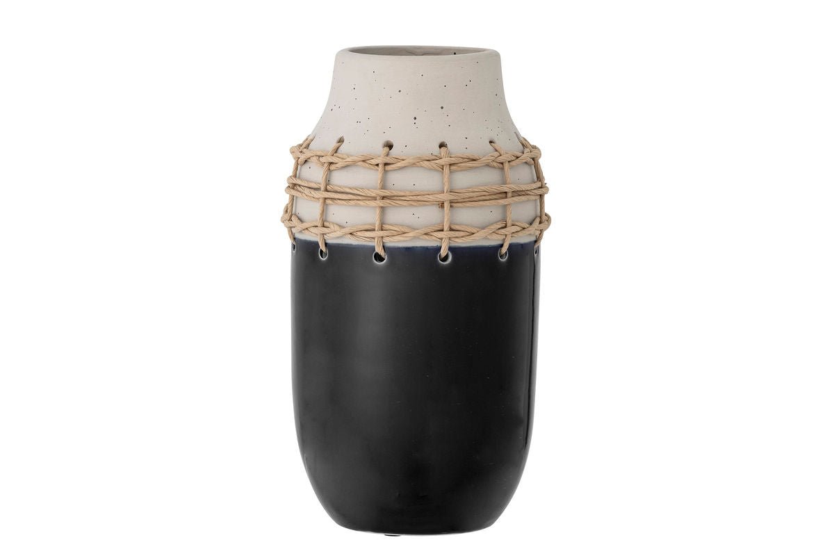 Vase "Darkness" - Keramikvase mit Detail