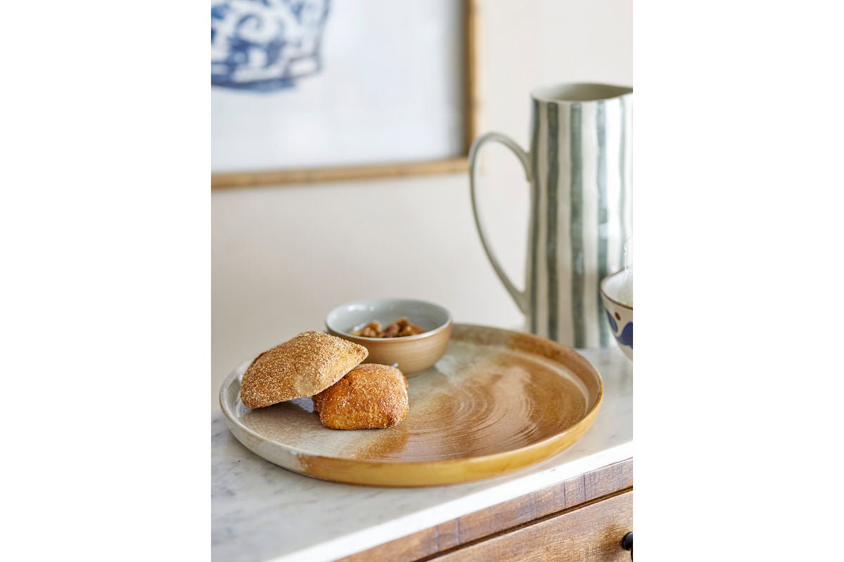 Servierplatte Valéon - aus Steingut gefertigt