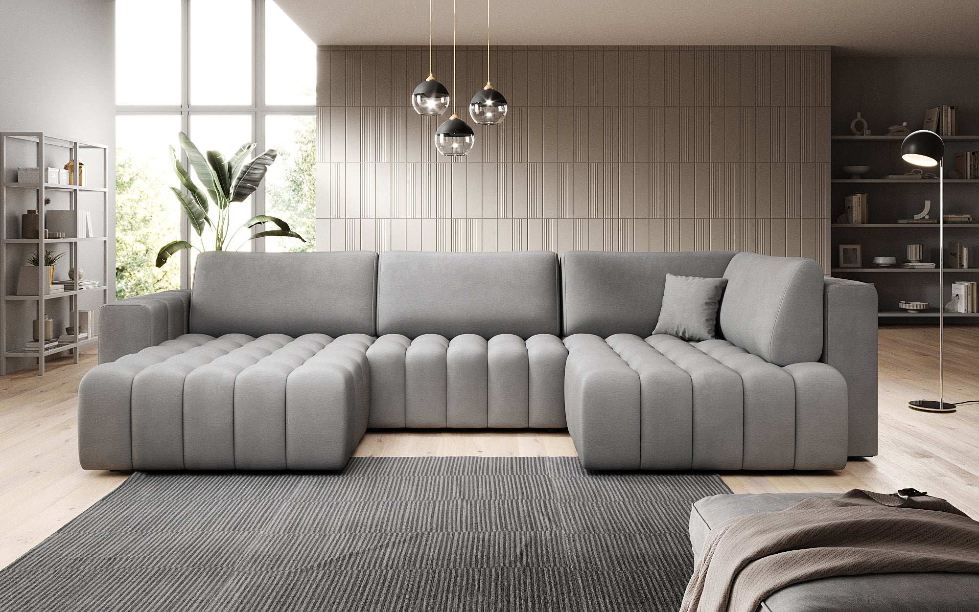 Designer Sofa Carla mit Schlaffunktion