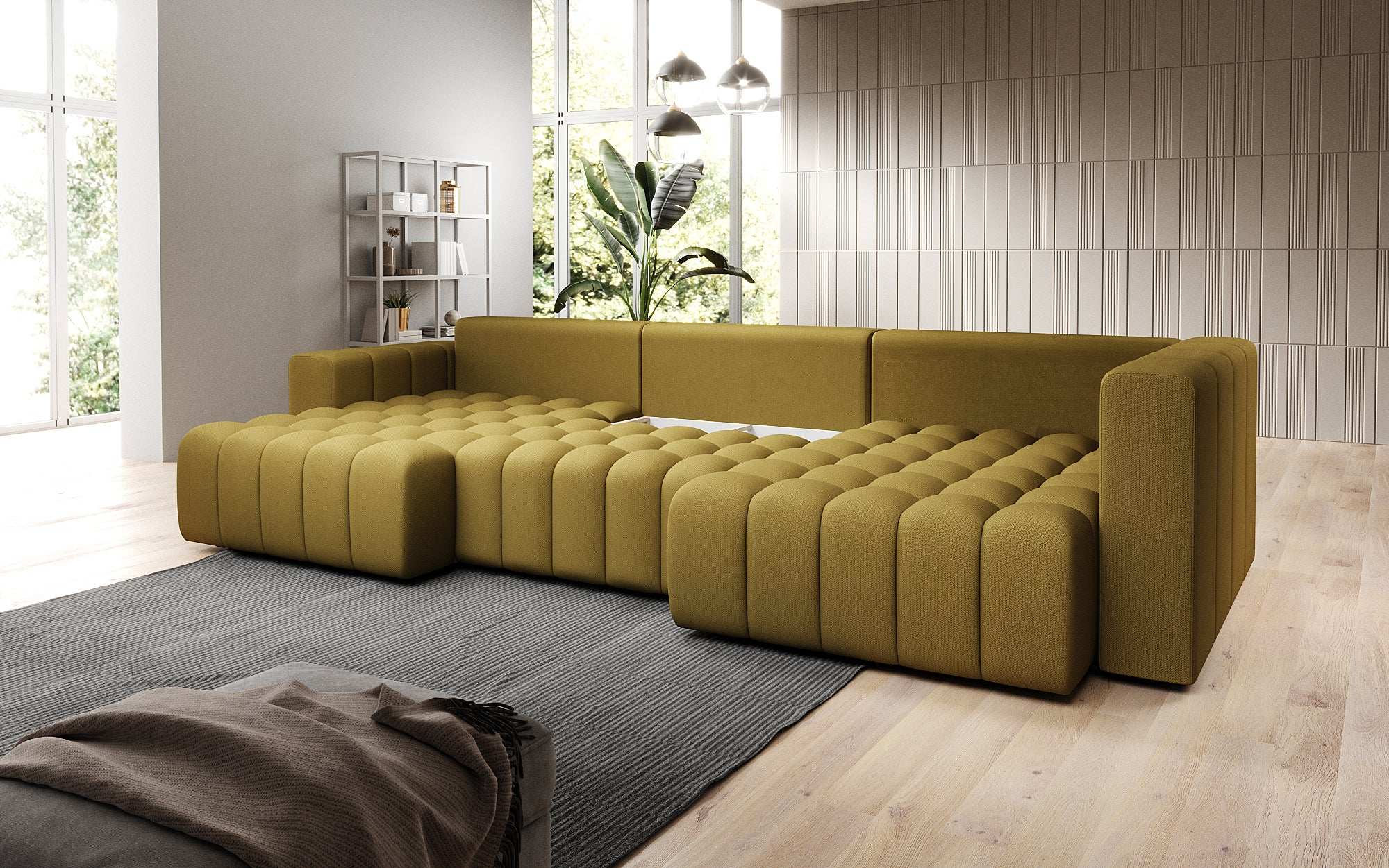 Designer Sofa Carla mit Schlaffunktion