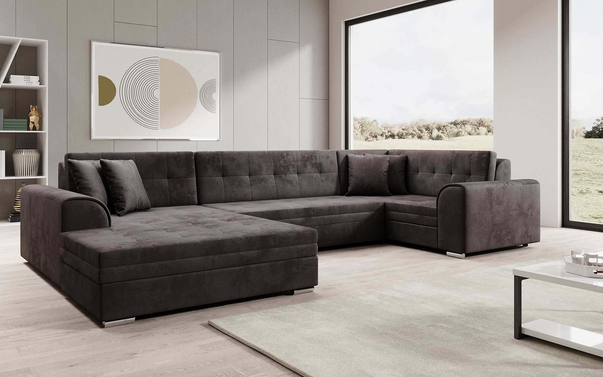 Designer Sofa Velio mit Schlaffunktion