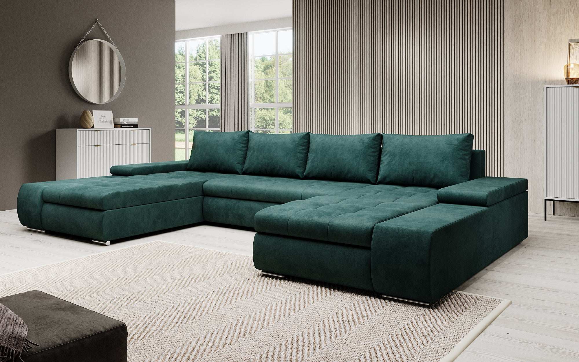 Designer Sofa Martino met slaapfunctie