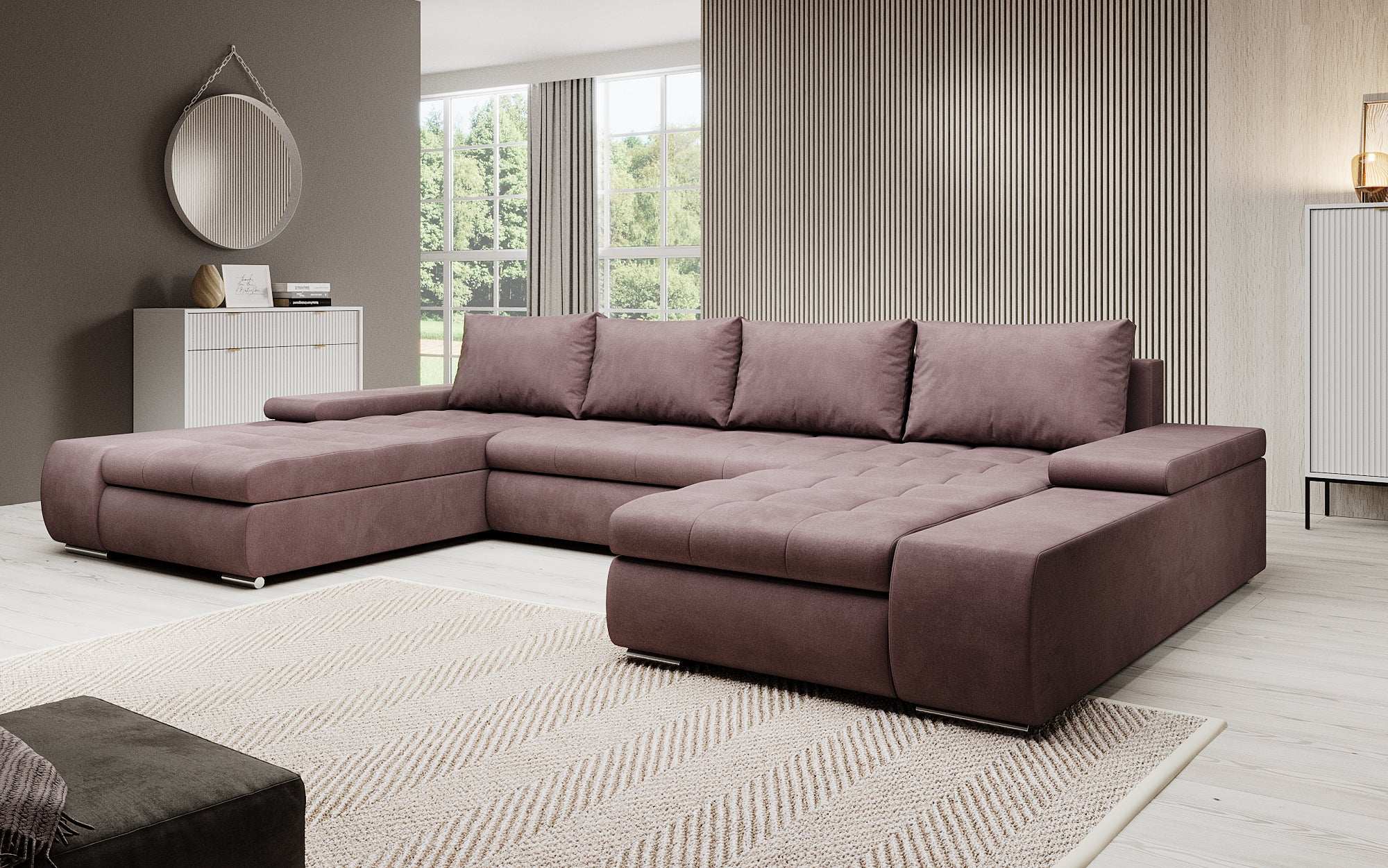 Designer Sofa Martino met slaapfunctie