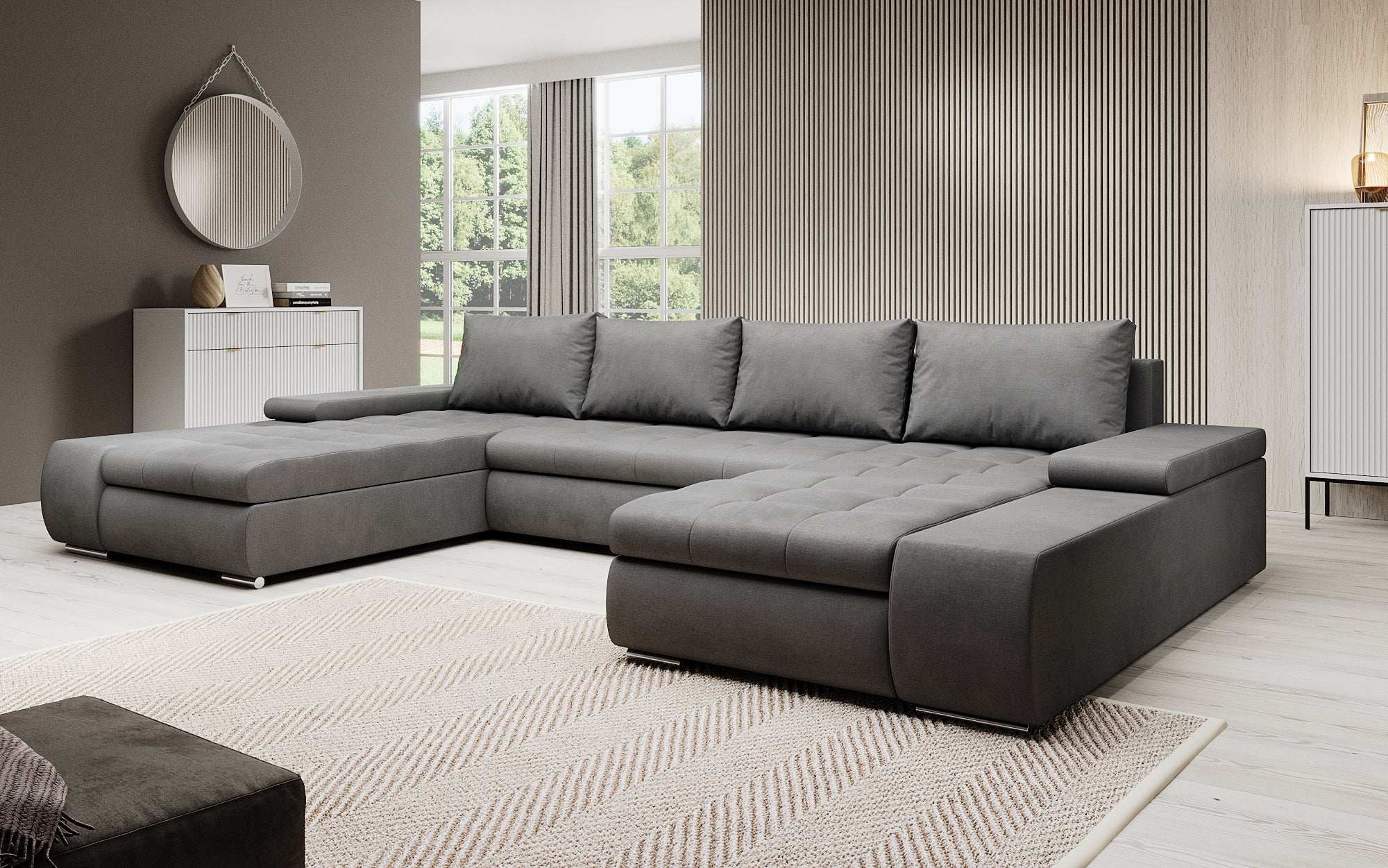 Designer Sofa Martino met slaapfunctie
