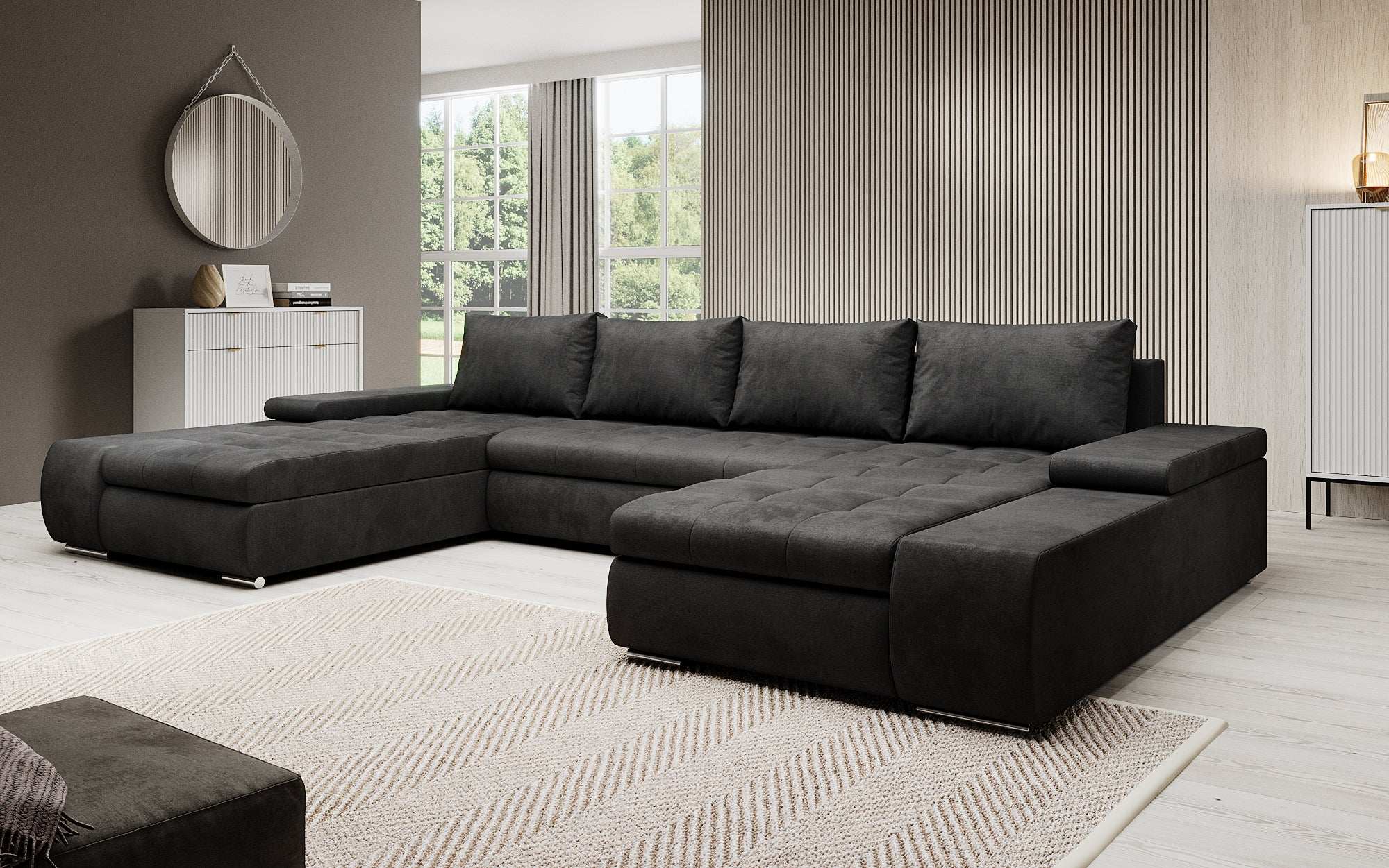 Designer Sofa Martino met slaapfunctie