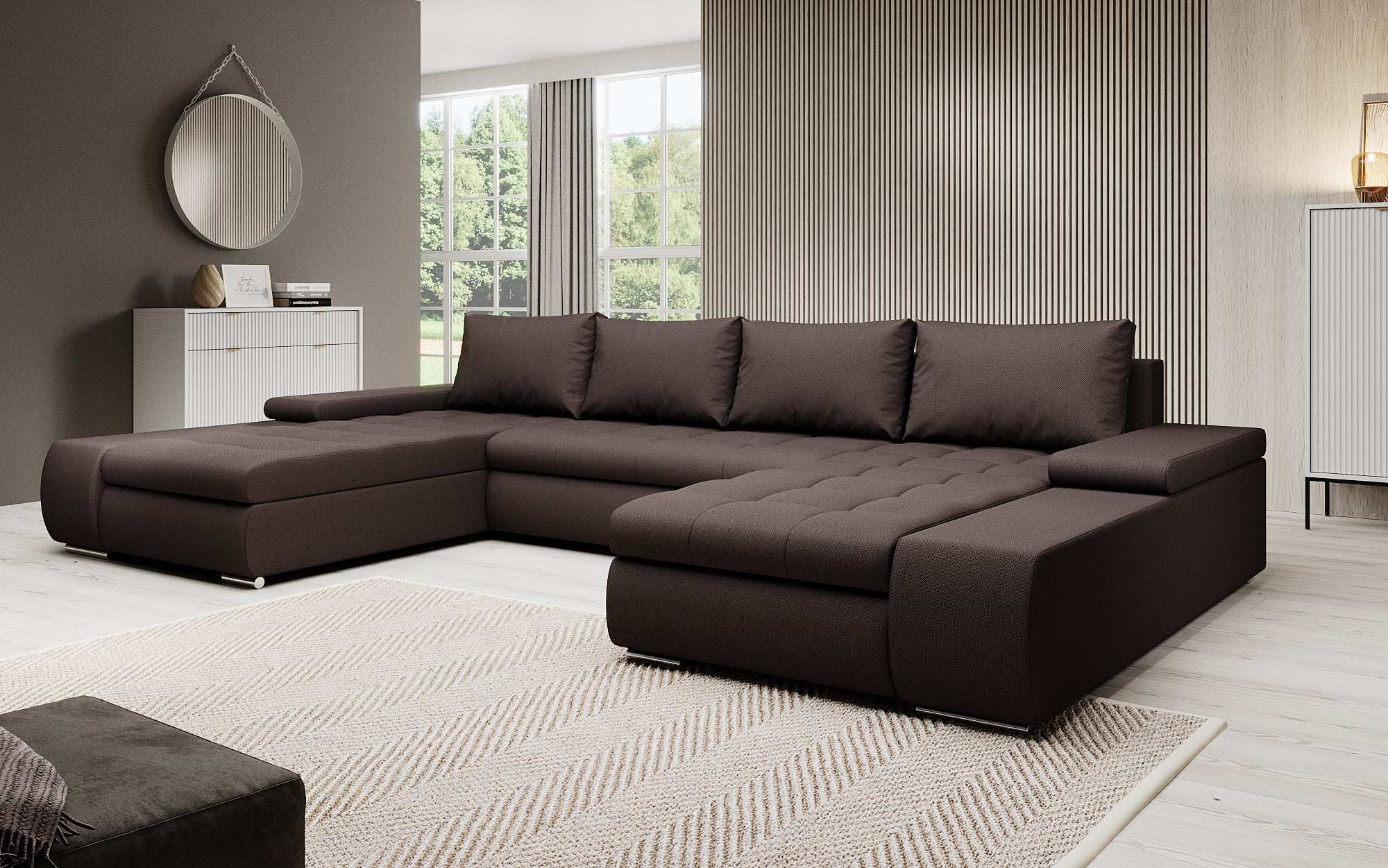 Designer Sofa Martino met slaapfunctie