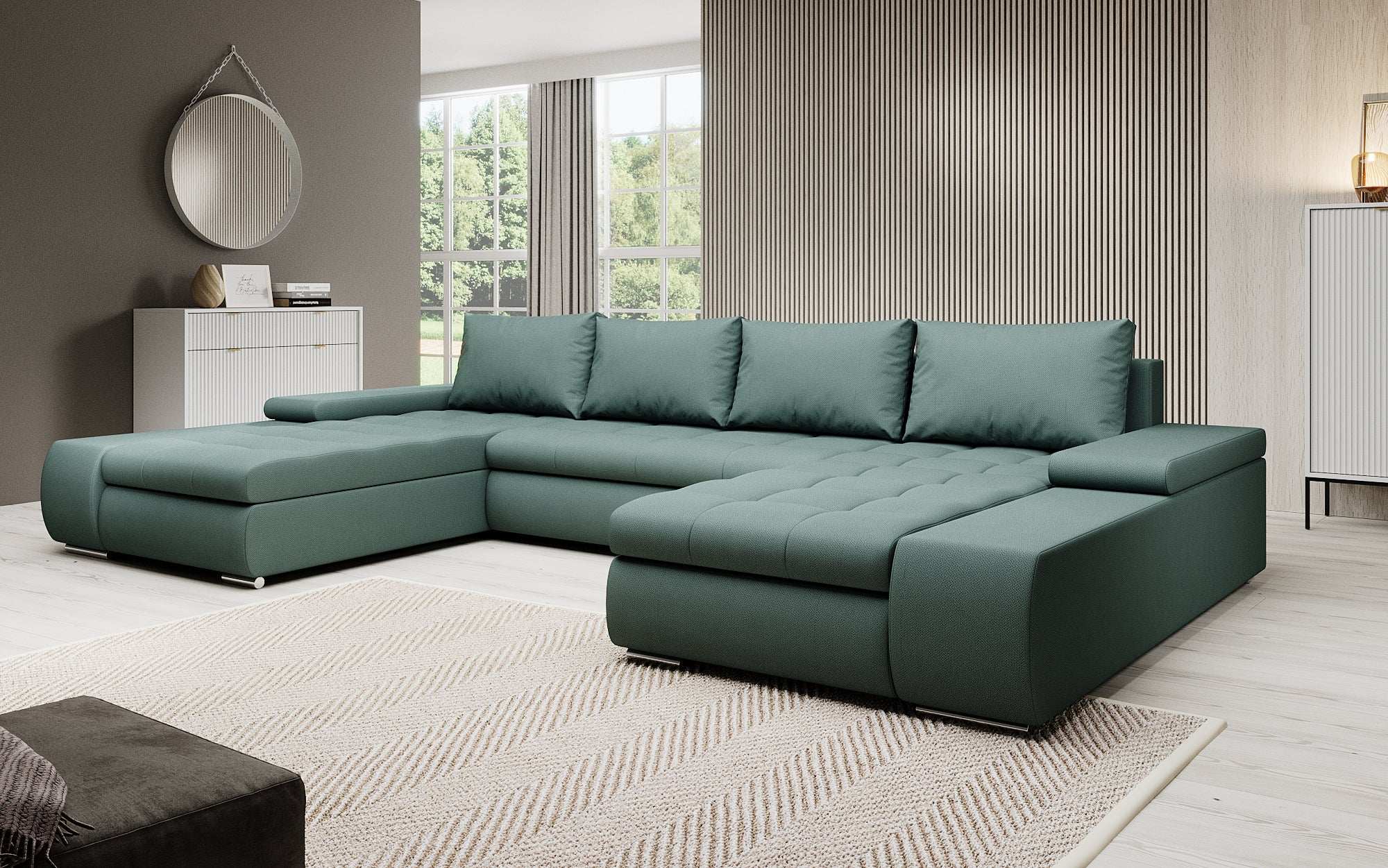Designer Sofa Martino met slaapfunctie