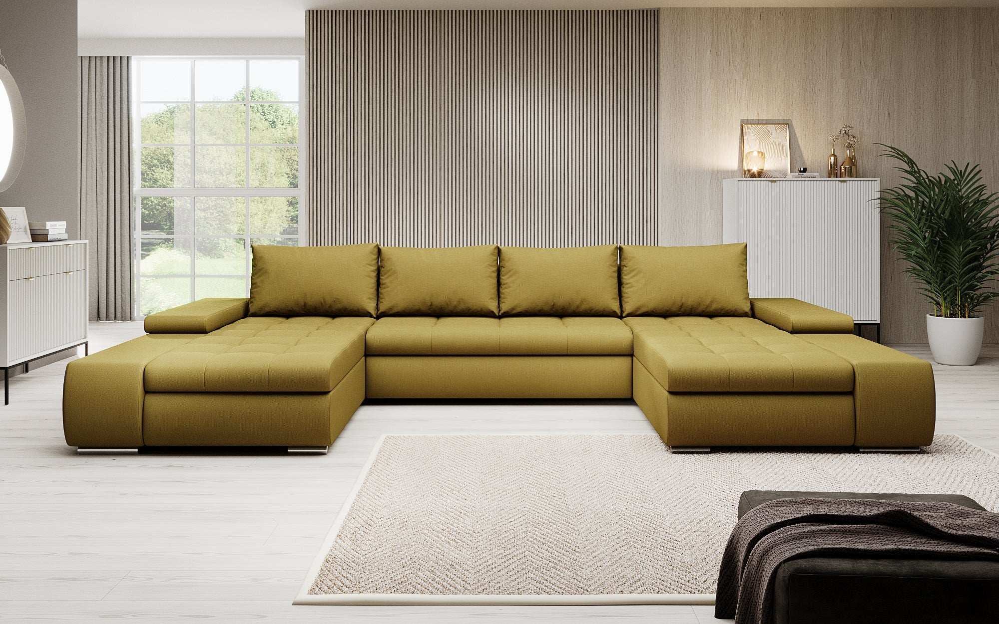 Designer Sofa Martino met slaapfunctie
