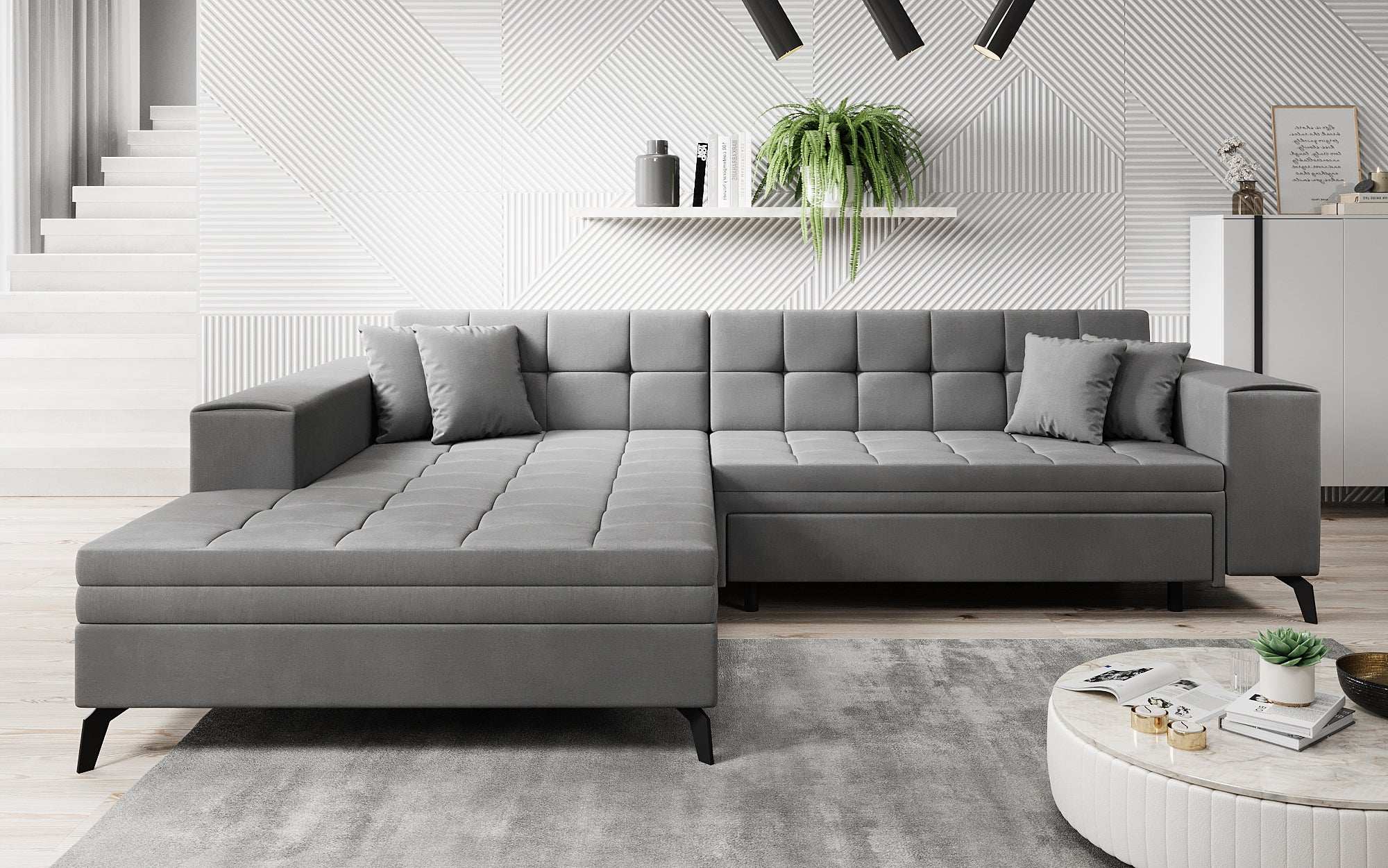 Designer Sofa Frida mit Schlaffunktion