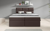 Boxspringbett Carre mit USB-Anschluss - Luxusbetten24
