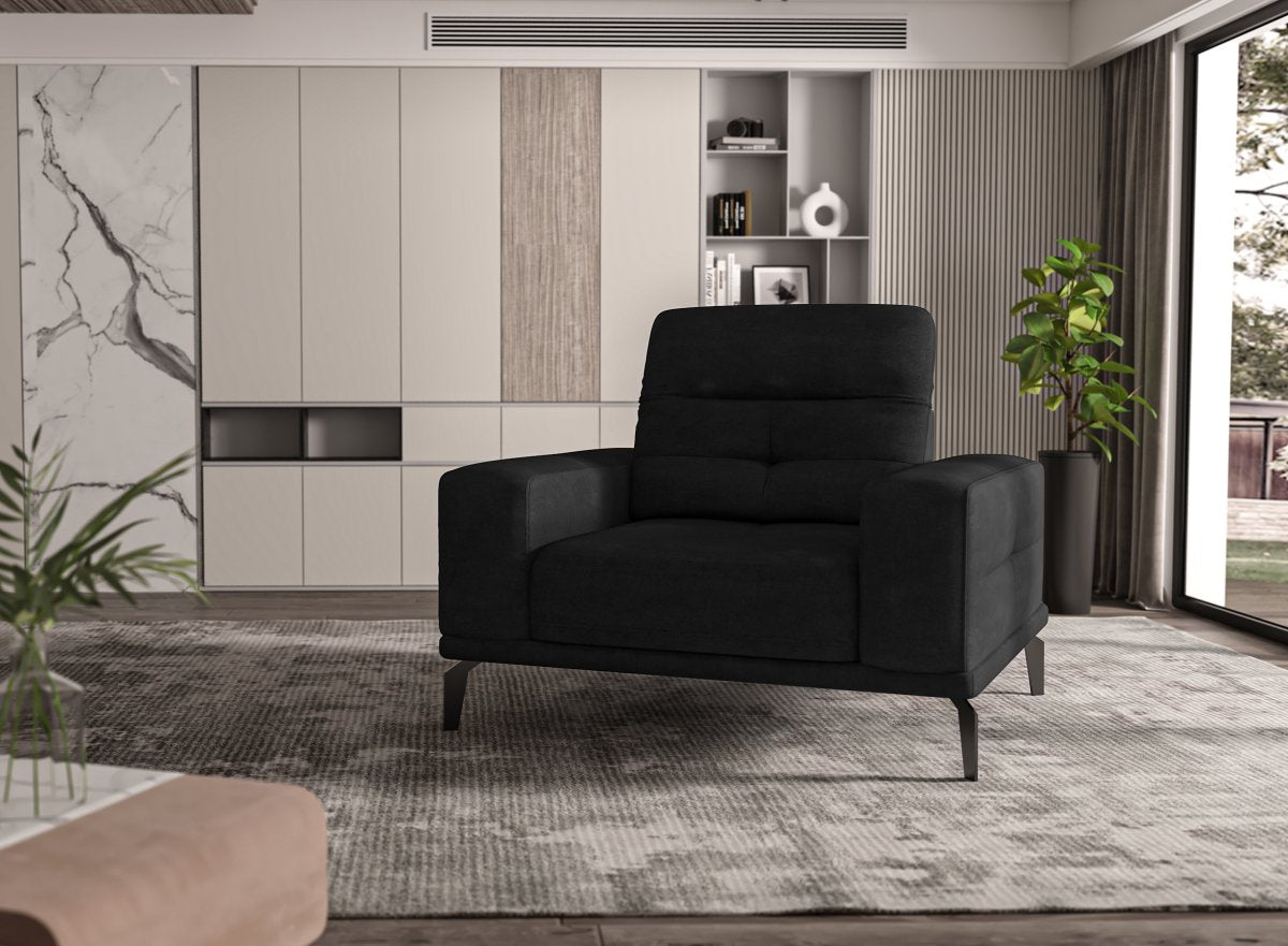 Designer Sessel Thor mit verstellbarer Kopf- und Rückenlehne - Luxusbetten24