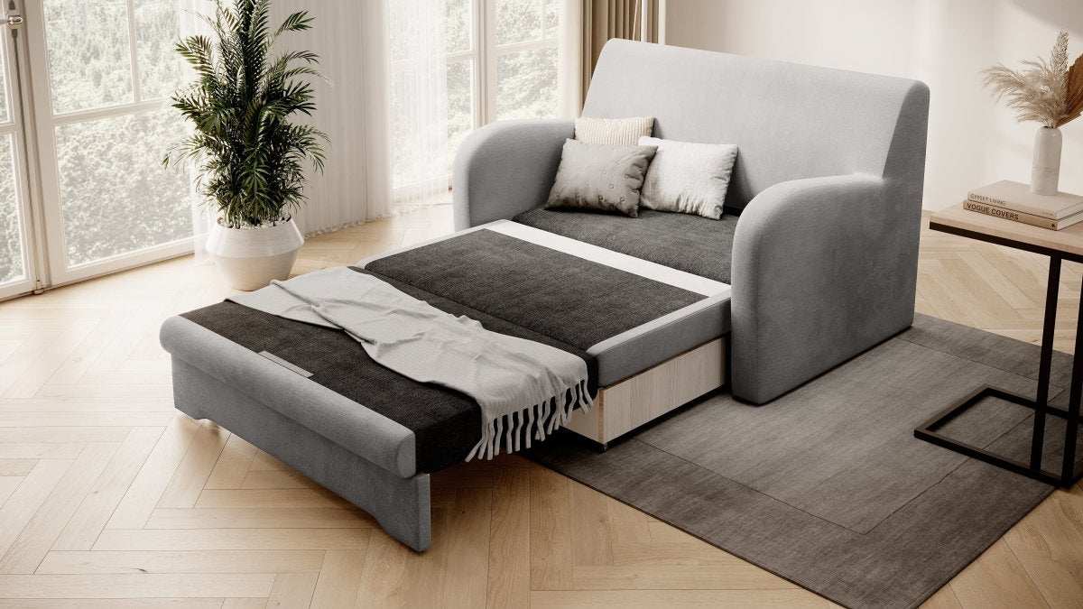 Designer Sofa Arian mit Schlaffunktion und Stauraum - Luxusbetten24