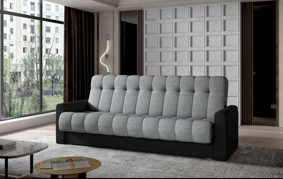 Designer Sofa Garett mit Schlaf- und Klappfunktion - Luxusbetten24