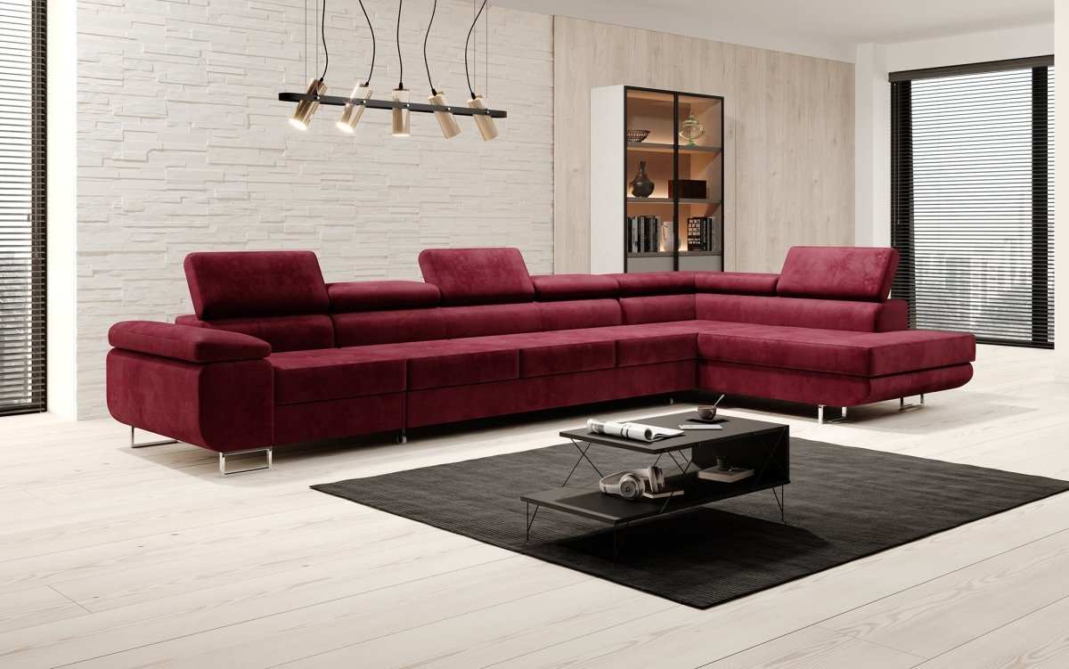 Designer Sofa Maxi mit Schlaf - und Klappfunktion - Luxusbetten24