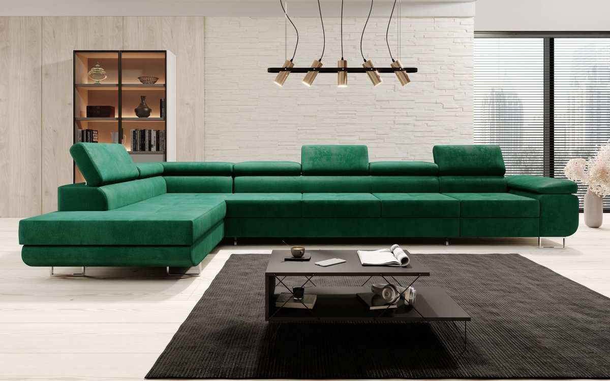 Designer Sofa Maxi mit Schlaf - und Klappfunktion - Luxusbetten24