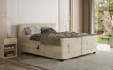 Lit boxspring Noela Velours électrique réglable