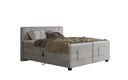 Lit boxspring Noela Velours électrique réglable