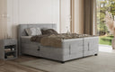 Lit boxspring Noela Velours électrique réglable
