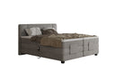 Lit boxspring Noela Velours électrique réglable