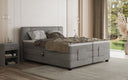 Lit boxspring Noela Velours électrique réglable
