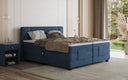 Lit boxspring Noela Velours électrique réglable