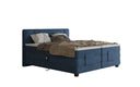 Lit boxspring Noela Velours électrique réglable