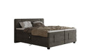 Lit boxspring Noela Velours électrique réglable