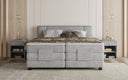 Lit boxspring Noela Velours électrique réglable