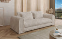 Designbank Lil Buddy 3-zits met slaapfunctie en opbergruimte in breedcorduroy