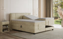 Lit boxspring Noela Velours électrique réglable