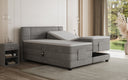Lit boxspring Noela Velours électrique réglable