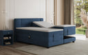 Lit boxspring Noela Velours électrique réglable