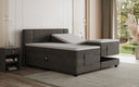 Lit boxspring Noela Velours électrique réglable