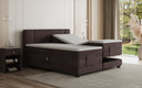 Lit boxspring Noela Velours électrique réglable