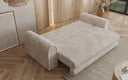 Designbank Lil Buddy 3-zits met slaapfunctie en opbergruimte in breedcorduroy