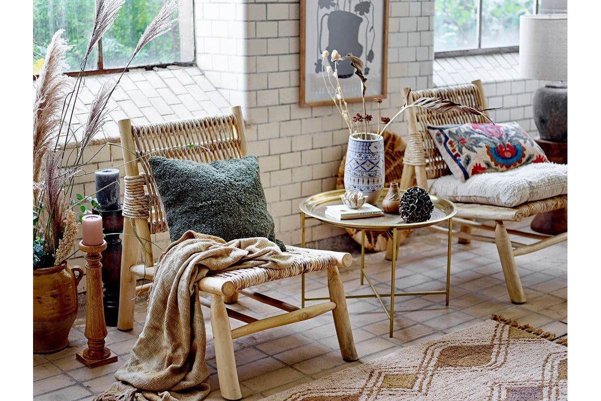 Pot de fleurs décoratif Solaro – glaçure coulée en ton jaune chaud