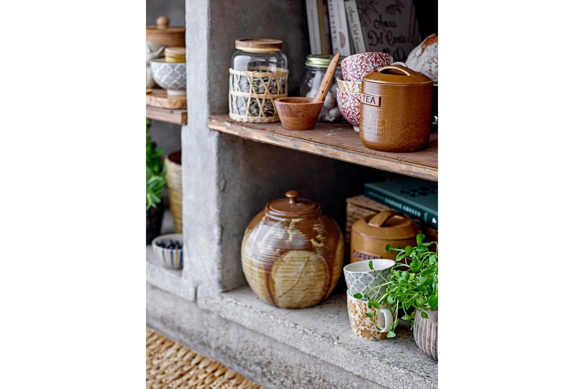 Schalenset Maru – steengoed met decoratieve motieven (set van 3)